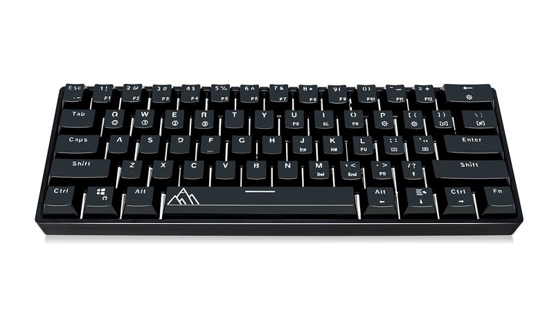 ASCENY One - Hot-Swappable 60% Mechanical Keyboard with Extra Colorful Keycaps, RGB Lights, Spill Proof, Optical Switches (Gateron Blue) - Image 2