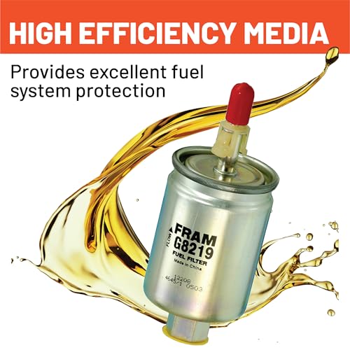 FRAM فلتر وقود FRAM G8219 عالي الأداء بديل داخلي لحماية مثالية للمحرك، يناسب موديلات مختارة من شيفروليه، جي إم سي وإيزوزو - Image 3