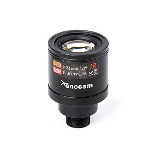 Xenocam 9-22mm 1/3" IR F1.4 CCTV Video Vari-Focal Zoom Lens for CCTV Security Camera - Image 5