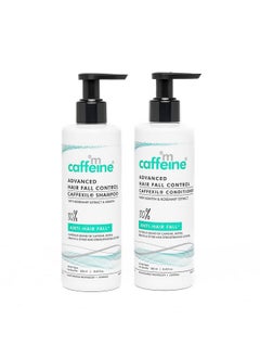 mCaffeine Caffexil Shampoo with Keratin, Biotin & Rosemary | Advanced 80% Hair Fall Control | Reduces Breakage & Thinning | Anti Dandruff Shampoo | Hair Shampoo for Men & Women | Sulphate Free - 250 ML