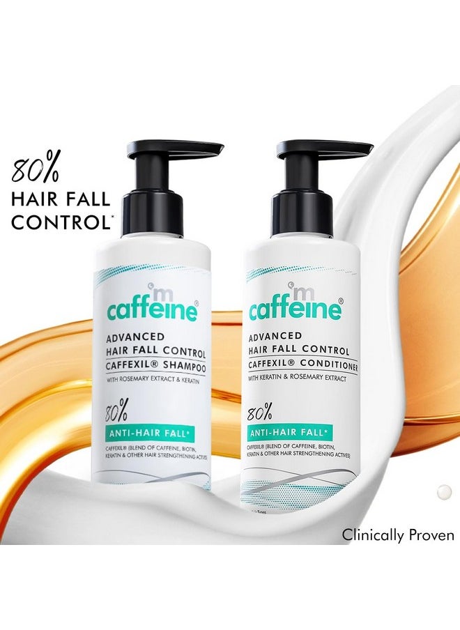 MCaffeine - mCaffeine Caffexil Shampoo with Keratin, Biotin & Rosemary | Advanced 80% Hair Fall Control | Reduces Breakage & Thinning | Anti Dandruff Shampoo | Hair Shampoo for Men & Women | Sulphate Free - 250 ML - Image 1