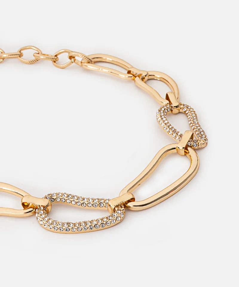 ابيكول قلادة بسلسلة مختلطة