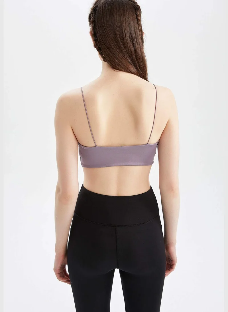 DeFacto Basic Strappy Crop Top