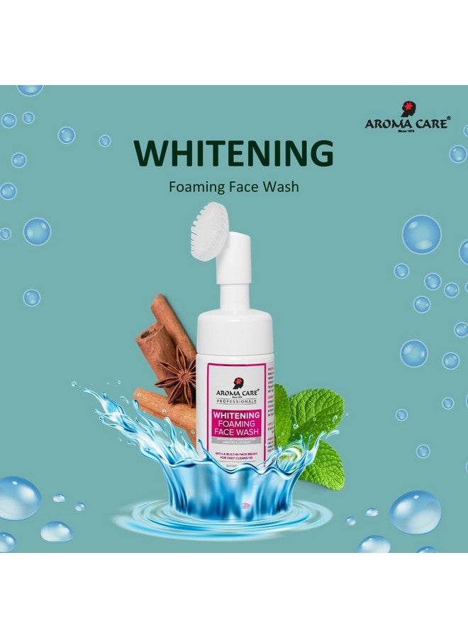 Aromacare غسول وجه رغوي مبيض من أروما كير برو 150 مل - تفتيح، تنظيف عميق وتوحيد لون البشرة لبشرة متألقة ومشرقة. - Image 2