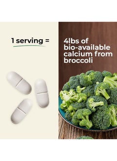 PlantFusion Vegan Calcium Premium Plant Based Calcium (1000Mg) Sourced From Icelandic Red Algae Plus Magnesium D3 K2 And Boron 90 Vegan Tablets  - Image 5