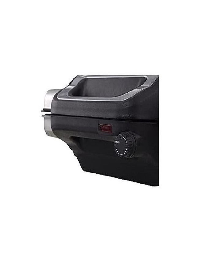 اكيل - AKEL (AB680) - شواية كهربائية وصانعة سندوتشات - 1600 وات تركي (جرانيت / فضي) - Image 1