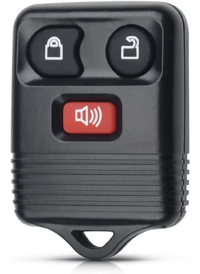 Rubik 3 Buttons Replacement Remote Key Shell Fob Case for Ford, Mazda, Mercury, Lincoln, Keyless Entry Remote Control Cover  - Image 1