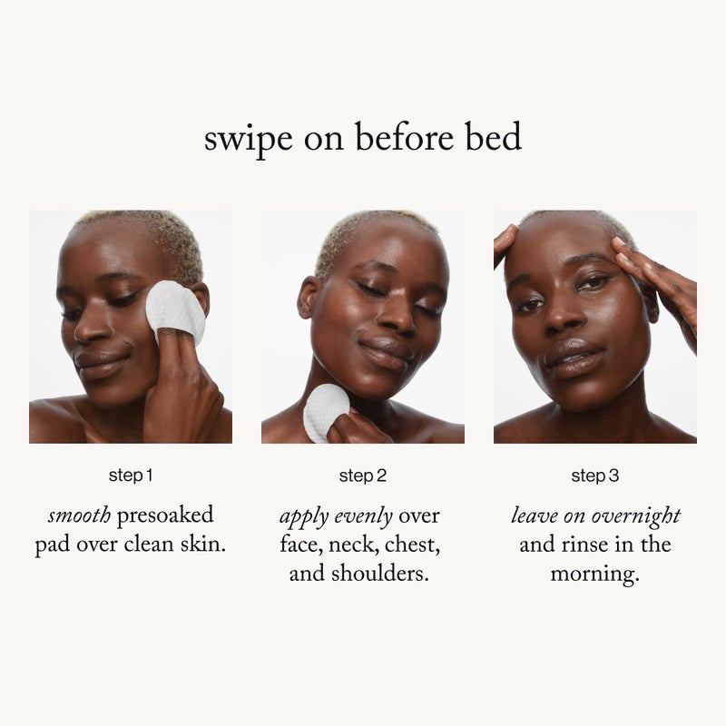 Goop أقراص تقشير حمض الجليكوليك 15% من goop Beauty | مستوحاة من تقشير كيميائي احترافي | تنقيح وإعادة تنسيق للبشرة المتألقة | خالية من البارابين والسيليكون | 12 حزمة - Image 4