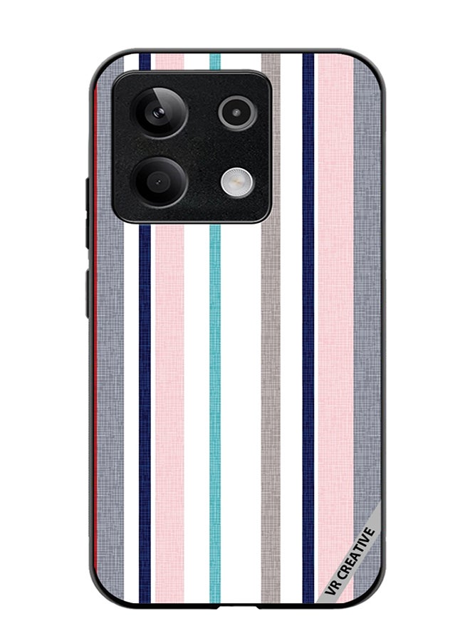 VR CREATIVE Protective Case Cover For Xiaomi Poco X6 Strips Design Multicolour - Image 1