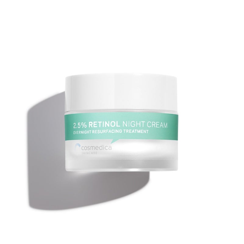 Cosmedica Skincare Retinol Night Cream - Daily Moisturizing Facial Lotion Night Cream. The best Retinol Cream with Vit A and Hyaluronic Acid to target skin concerns from Acne to Wrinkles (1.7oz) - Image 4