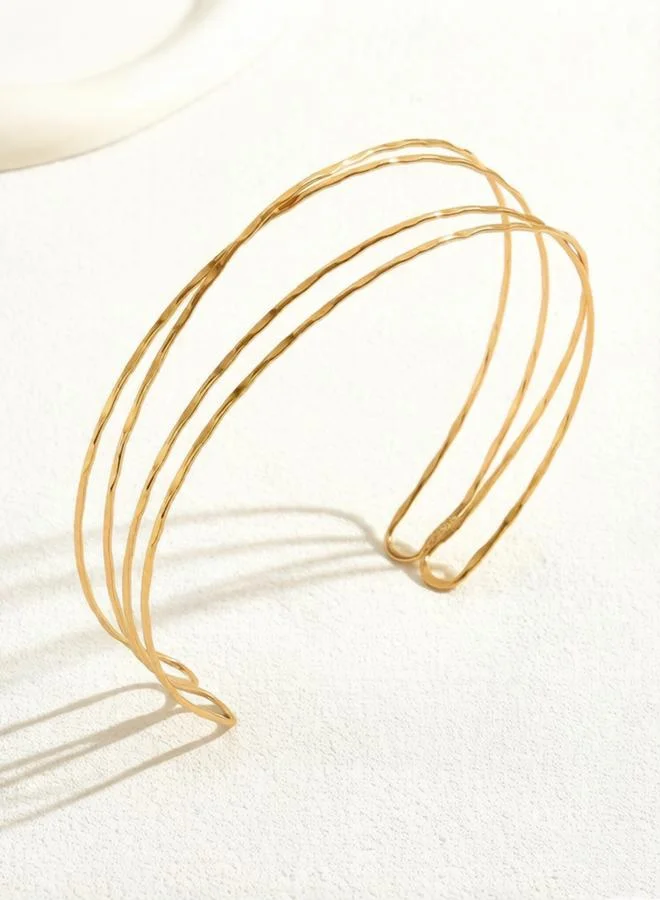 Take Two Criss-Cross Collar Necklace