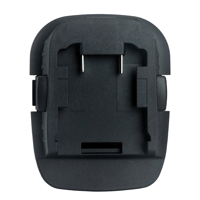 محول البطاريات: محول بطاريات الليثيوم السوداء 20 فولت/18 فولت بميناء USB - ملحق أدوات طاقة لاستخدام في مواقع العمل مع فترة تشغيل موسعة وتثبيت سهل لشحن المعدات الإلكترونية - Image 4