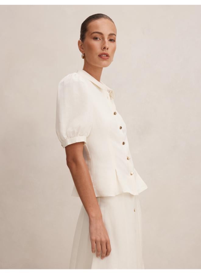forever new Foster Button Down Top - Image 3