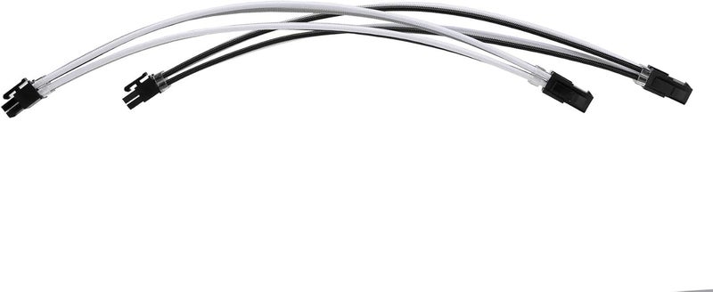Formulamod Sleeve Extension Power Supply Cable Kit 18AWG ATX 24P+ EPS 8-P+PCI-E8-P with Combs for PSU to Motherboard/GPU Fm-NCK3 (Black Silver White) - Image 5