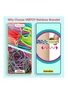 NNEWVANTE Friendship Bracelet Making Kit for Girls-Cool Arts and Crafts Toys for 6 7 8 9 10 11 12 Years Old,Bracelet String and Rewarding Activity,Best Birthday Gifts for Teen Girls  - Image 3
