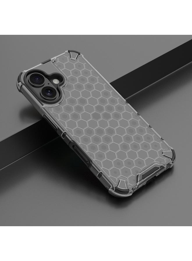 اس-توب جراب هاتف مقاوم للصدمات على شكل خلية نحل لهاتف iPhone 16 - Image 2