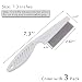 Kopal Flea Combs & Lice Brushers for Dogs and Cats, Fine Tooth Combs 3-pc, White - Image 3