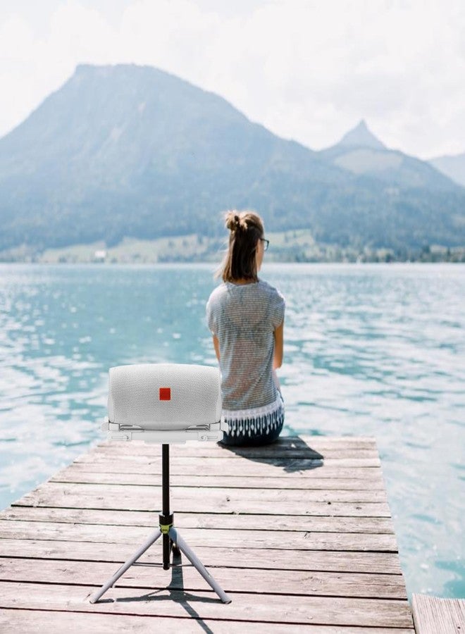 TXEsign Speaker Wall Mount for JBL Charge 4/5/Flip 5/6 - Metal Wall & Ceiling Mount Holder for Speaker 6.85-9.2 inches (White) - Image 5