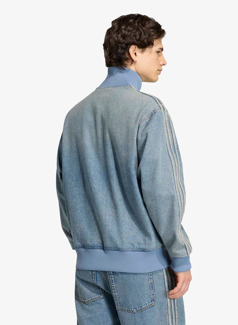 Adidas Originals Firebird Adicolor Raw Denim Track Top