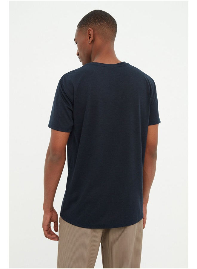trendyol - Man T-Shirt Navy - Image 1