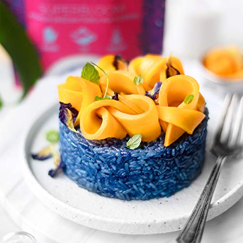 Suncore Foods Dried Butterfly Pea Flowers Bloom, Caffeine-Free Tea, Gluten-Free, Non-GMO, 1oz (1 Pack) - Image 5