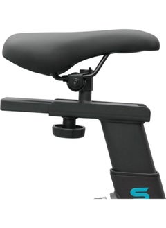 Lijiujia Magnetic stationary bike with a spinning wheel, weighing 13 kg, for indoor use with a maximum user weight of 150 kg, quiet fitness bike for cardio exercises with a comfortable seat, model 9302  - Image 4