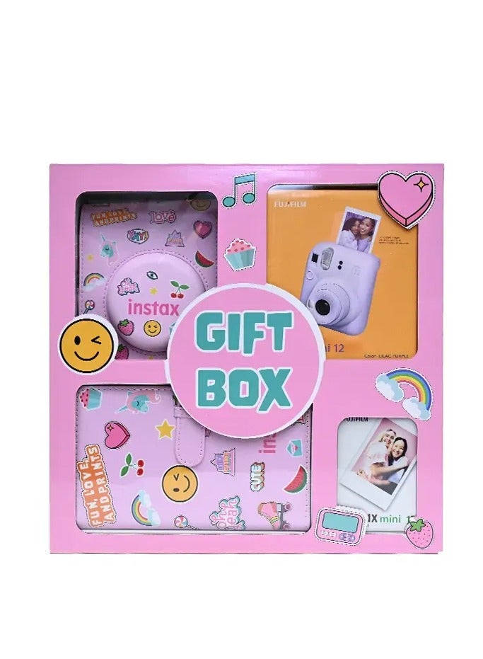 Instax Fujifilm instax mini 12 Gift Box Album - Lilac Purple - Image 2