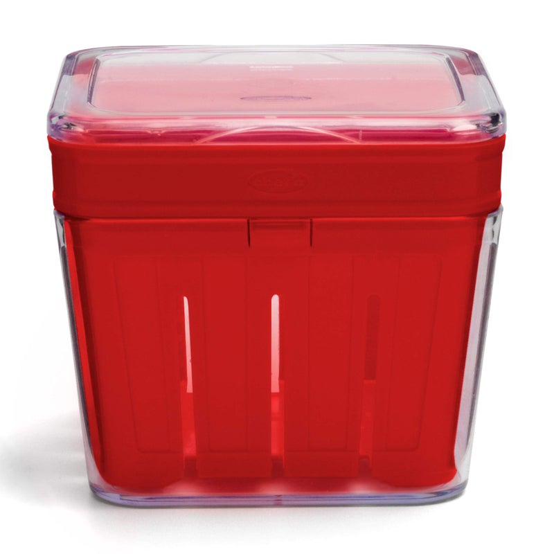 Chefn Bramble Berry Basket and Colander 1Quart Cherry