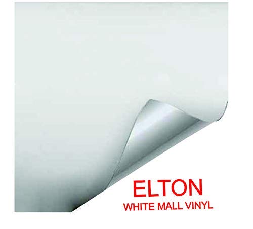 ELTON Pure White Glossy Furniture Film Interior Film Wallpaper for Cupboard Door, Almirah, Fridge, Tabletop, Wall, Floor, DIY & Other Renovation Projects :1.33 x 12 feet - Image 3