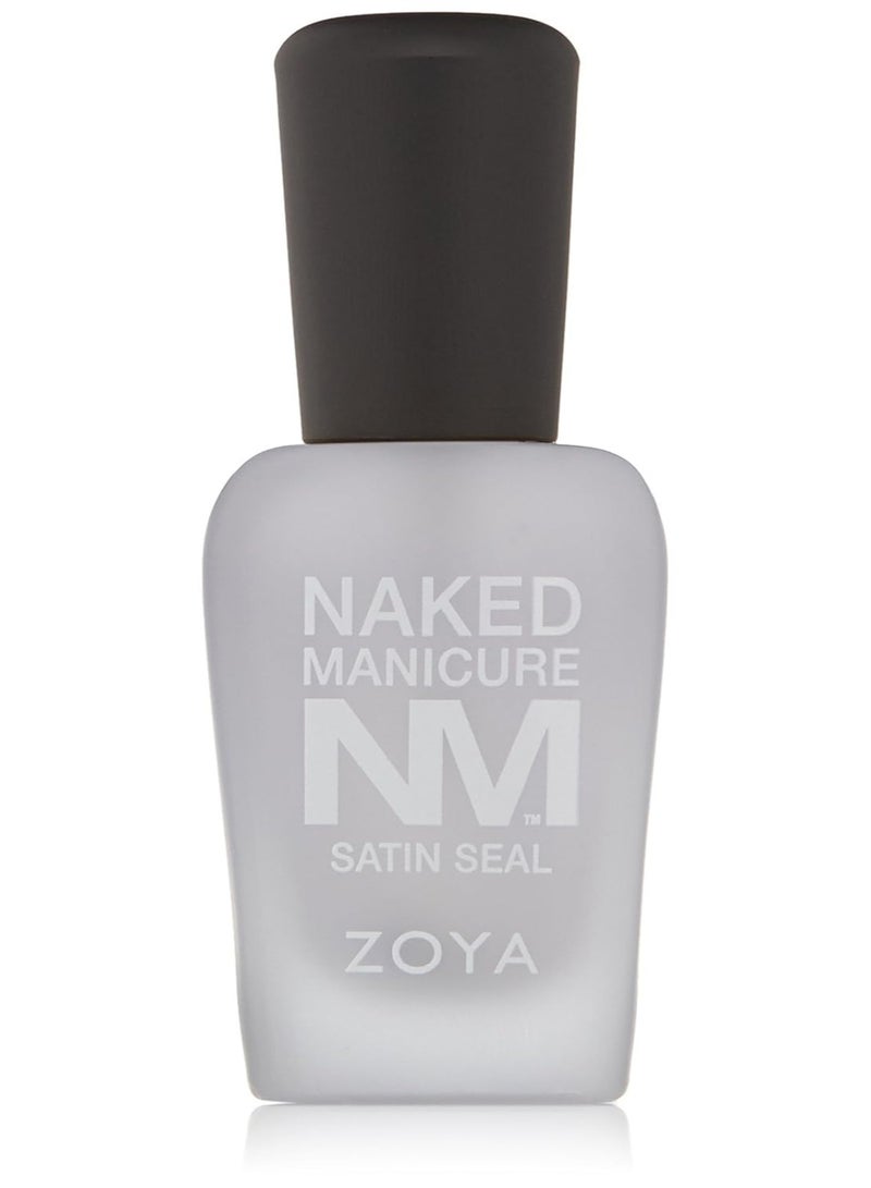 ZOYA Satin Seal Top Coat, 0.5 Fluid Ounce - Image 1