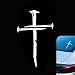 Ferianl Cross of Nails Sticker Vinyl Removable Waterproof Decal for Cars Trucks Motorcycle Laptops Window Decal Sticker White - Image 2