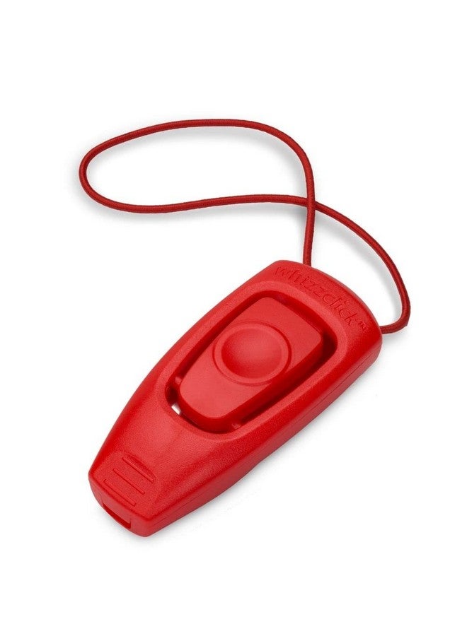 Company of Animals Whizzclick, Clicker and Whistle Combined, Recall and Reward Training, Wrist Strap, For all Dogs Including Sensitive Dogs and Puppies - Image 1