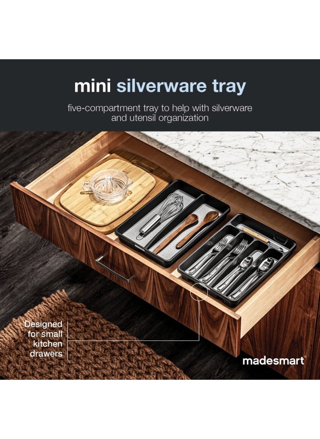 Madesmart Madesmart Classic Silverware Mini Tray  Granite  29617  Classic Mini  - Image 2