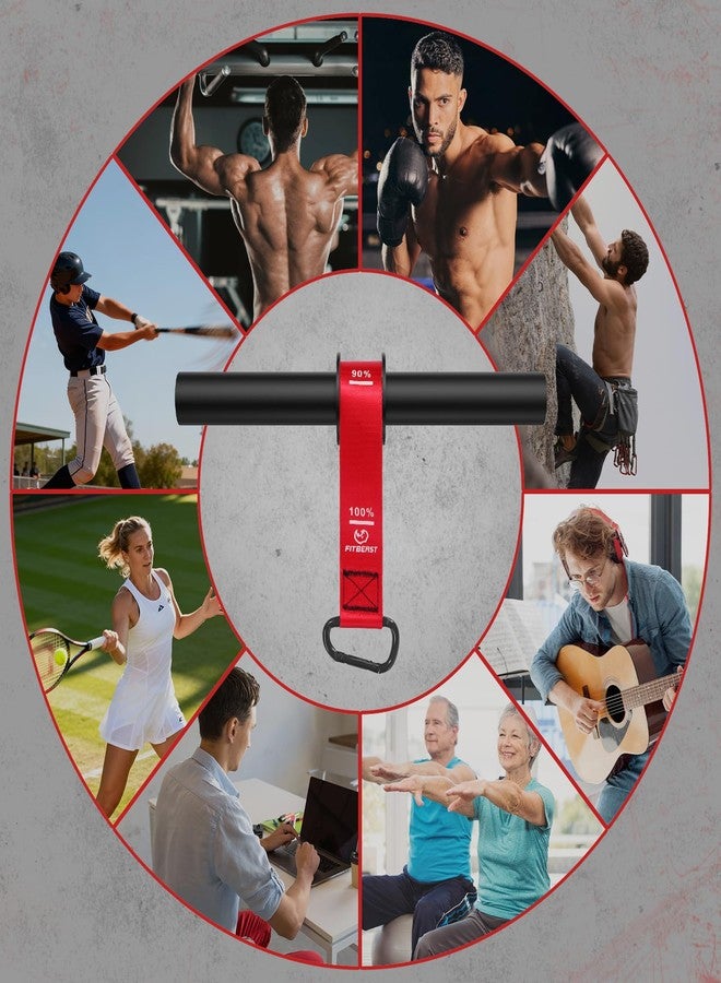 FitBeast Wrist Roller Forearm Trainer, Forearm Exerciser for Grip Strength Training, Forearm and Wrist Strengthener - Image 5