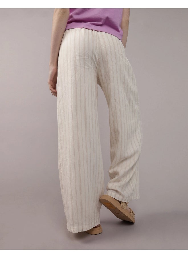 American Eagle AE Linen-Blend Pull-On Pant  - Image 2