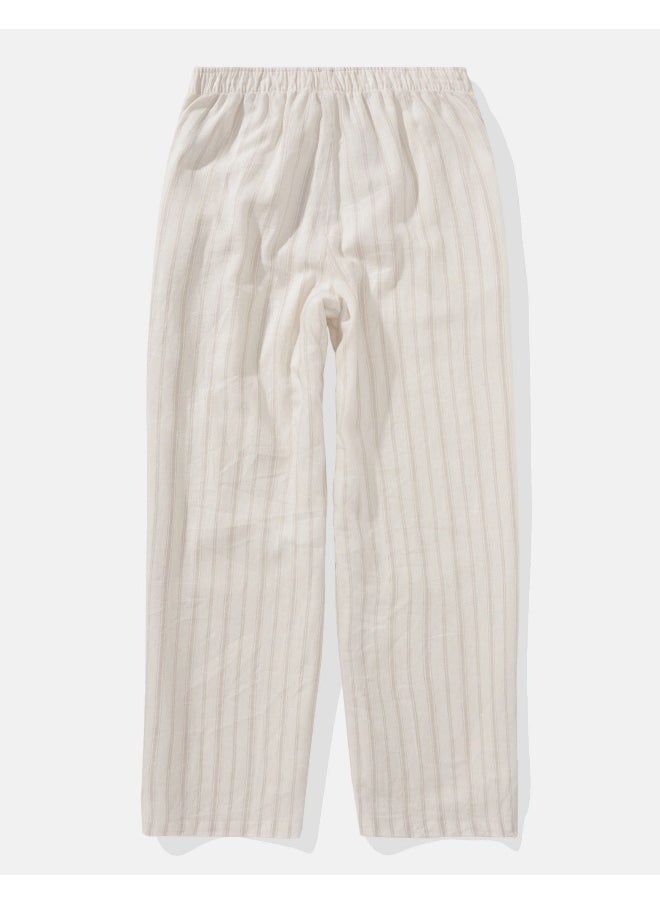 American Eagle AE Linen-Blend Pull-On Pant  - Image 4