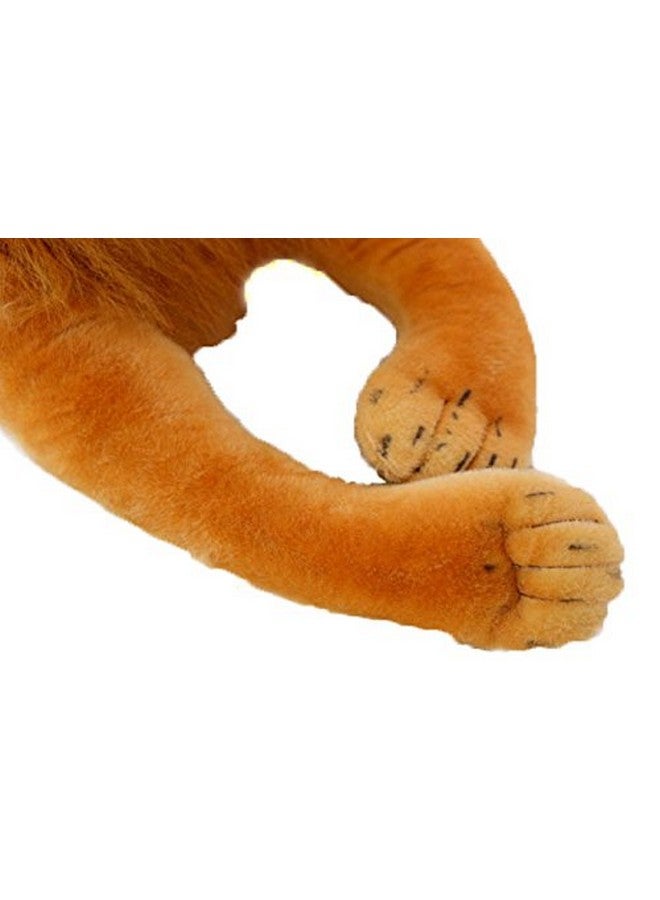 Tickles Tickles Brown Lion- The King of The Jungle Stuffed Soft Plush Animal Toy for Kids 30 cm  - Image 3