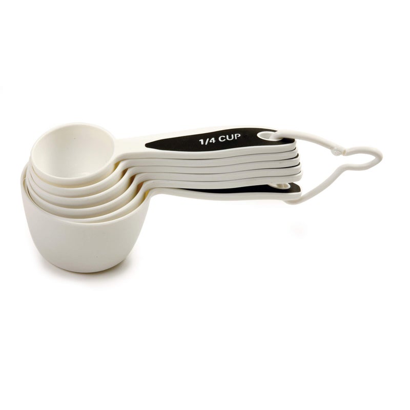Norpro 3042 Grip-EZ Measuring Cups & Spoons, Set of 12 White/Black - Image 5