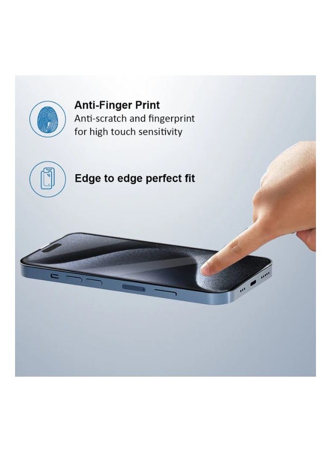 Max & Max iPhone 15 Pro Max Tempered Glass Privacy - Image 3