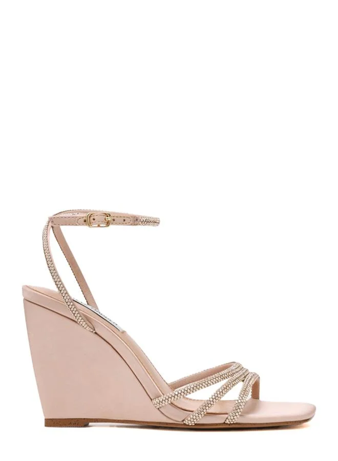 ستيف مادن Aubri Brown Women's Heel Sandals
