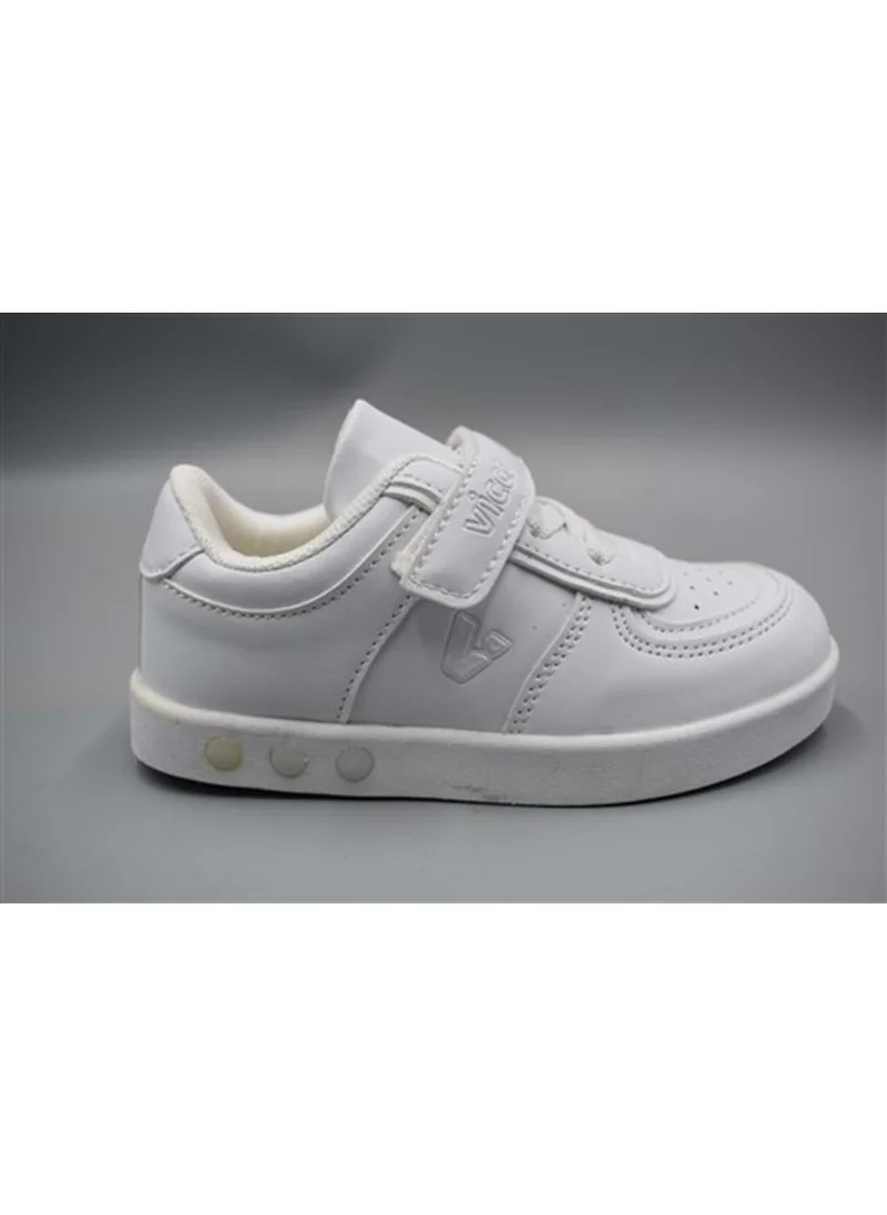 VICCO Sam Filet Lighted Sneakers White