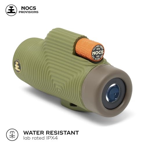 Nocs Provisions Zoom Tube 8x32 Monocular, 8X Magnification Telescope, Bak4 Prism, Wide Field of View for Bird Watching, Backpacking & Wildlife Viewing - Juniper Green II - Image 4