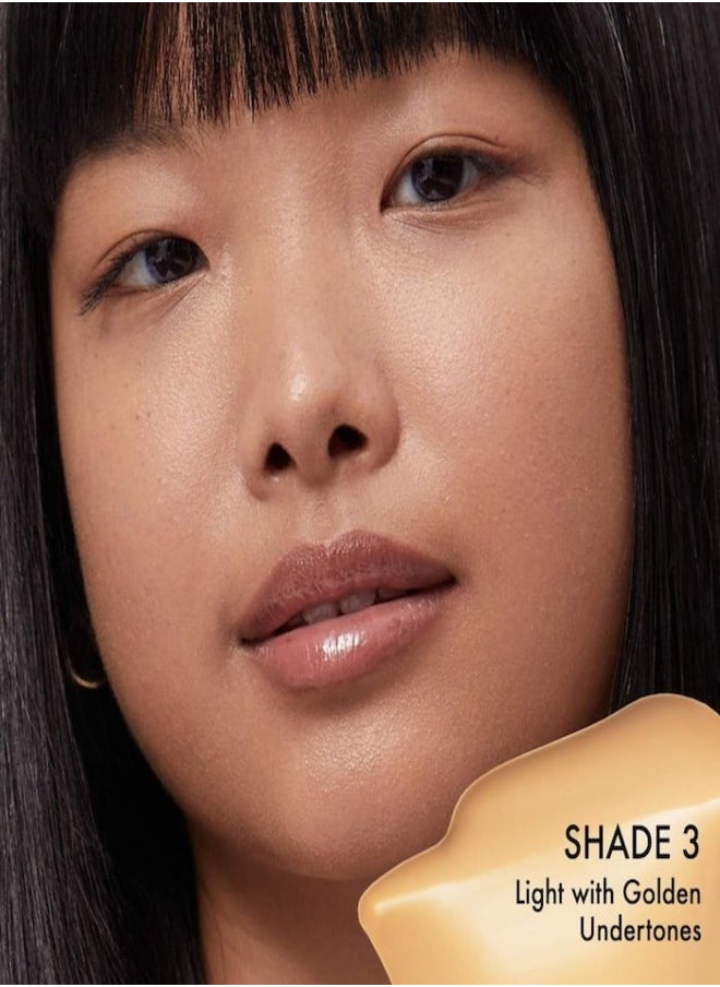 SUMMER FRIDAYS Summer Fridays Sheer Skin Tint with Hyaluronic Acid & Squalane – Lightweight, Hydrating Coverage, Shade 3 - Light with golden undertones 30ml  - Image 2