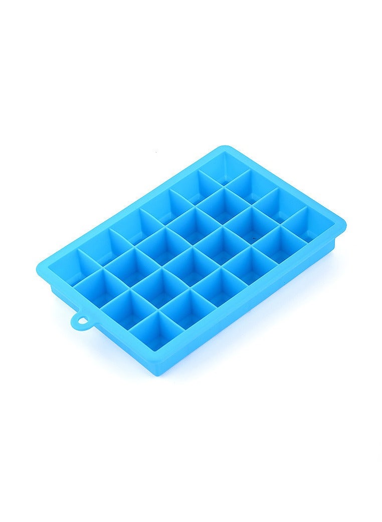 MHD Ice Maker Box Household Food Grade Ice Maker 24 Square Ice Cube Cube Silicone Ice Cube Mold  - Image 1