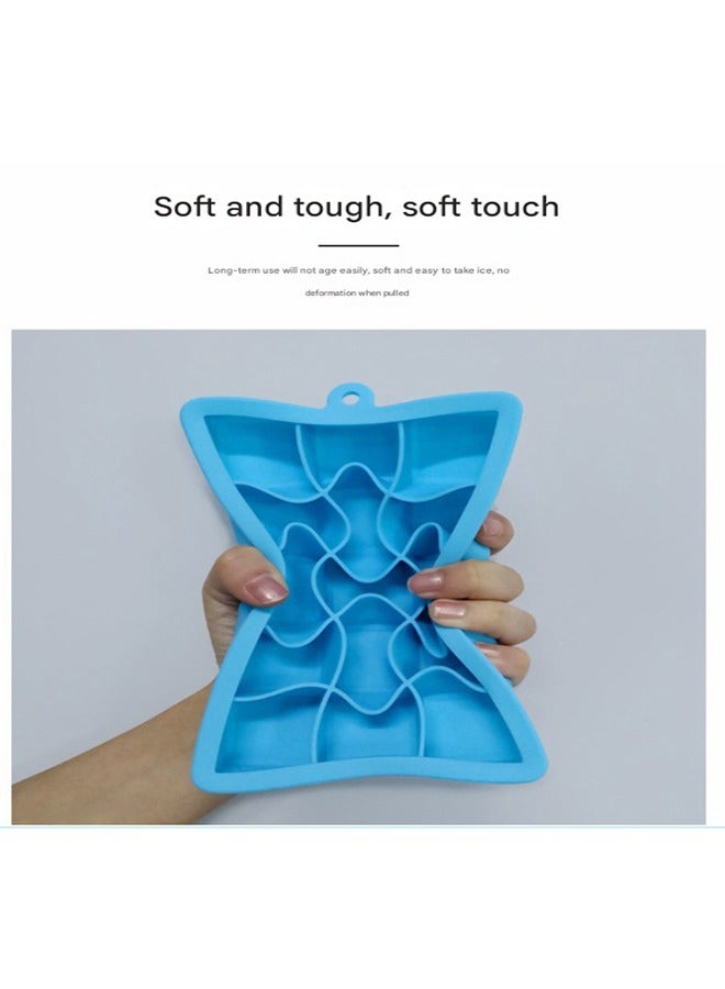 MHD Ice Maker Box Household Food Grade Ice Maker 24 Square Ice Cube Cube Silicone Ice Cube Mold  - Image 4