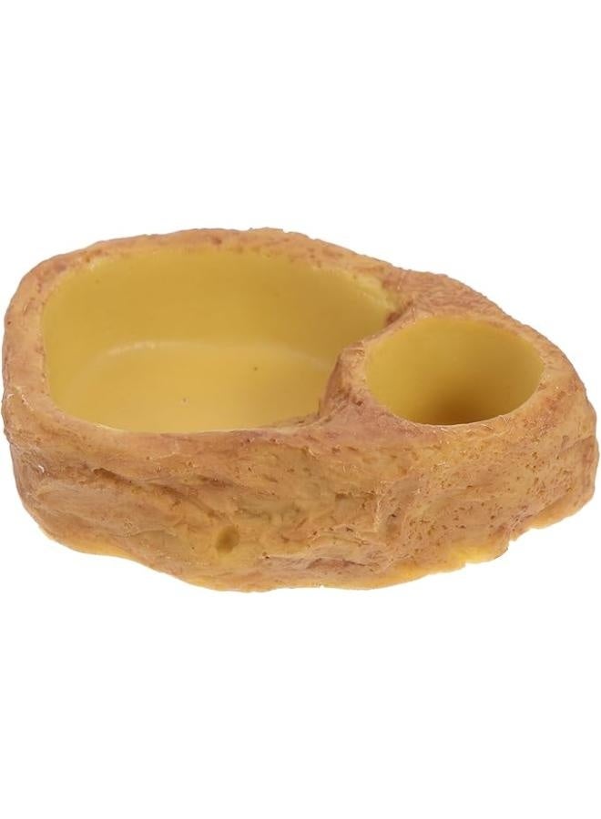 Reptile Water Bowl Terrarium Water Dish Food Feeding for Amphibian - Image 3