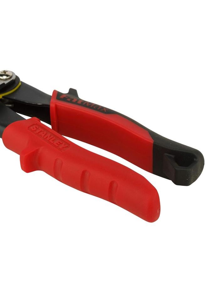 Stanley Sturdy Left Cut Bi-Material Aviation Snips Multicolor 250mm 2-14-562 - Image 5