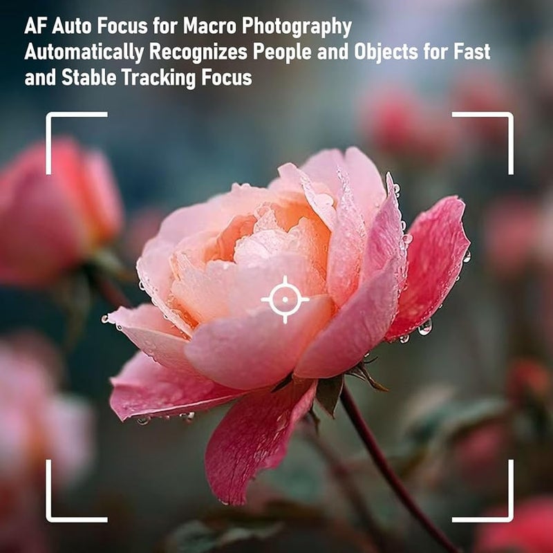 Vbestlife 5K كاميرا مدونة ثنائية الشاشة مع واي فاي 80 ميجابكسل تكبير 18x تركيز تلقائي كاميرا رقمية مدمجة 32 جيجابايت أبيض - Image 5