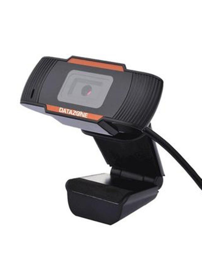 Datazone PC Camera For Laptop & Desktop with USB Cable & Mic Black - Image 3