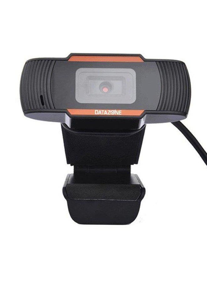 Datazone PC Camera For Laptop & Desktop with USB Cable & Mic Black - Image 2